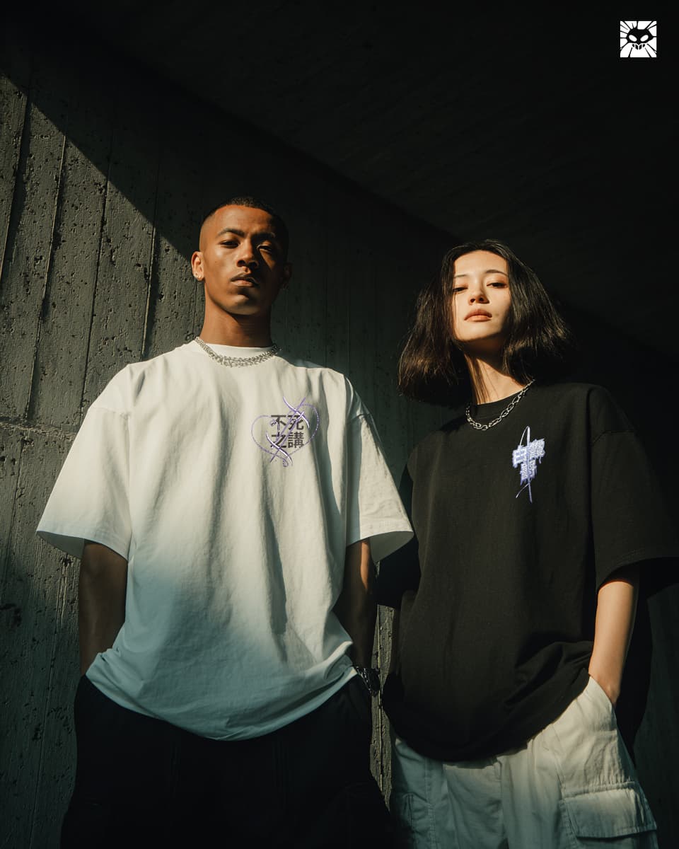 White and black manifestations, shown together
