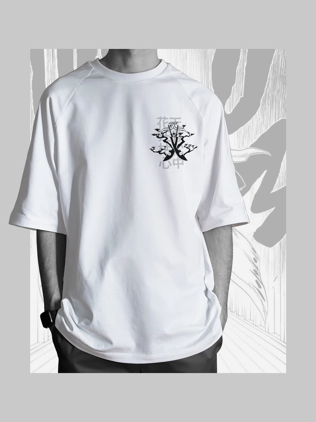 BANKAI - KATEN KYOKOTSU: KARAMATSU SHINJUU — white tee, front